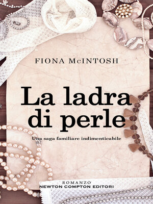 cover image of La ladra di perle